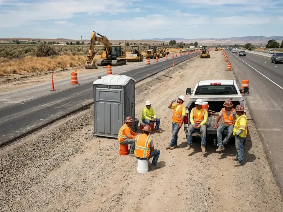 highway-road-construction-crew-007 — frequently asked questions, Porta Potty and Restroom Rentals in North Judson, IN